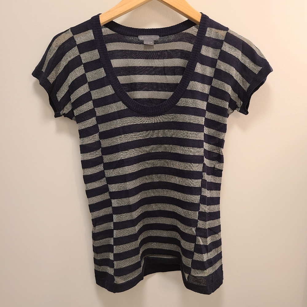 A/X Sparkly Sheer Sweater